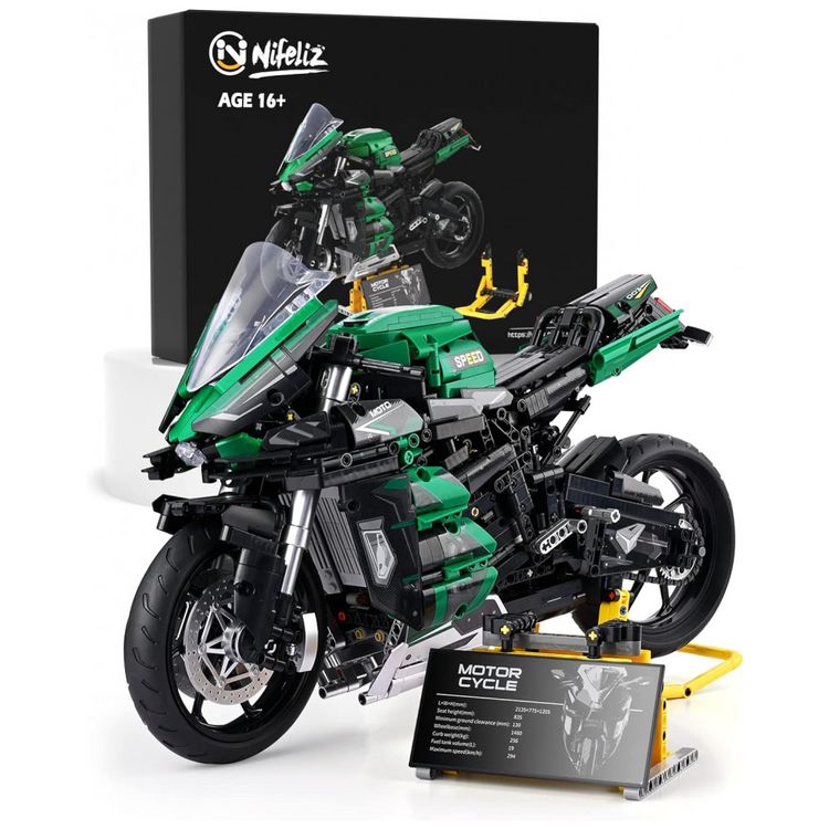 Kit-de-Construcao-Motocicleta-H2-com-2088-Pecas-Nifeliz-foto-0