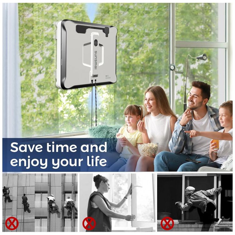 Robo-Limpa-Vidros-Inteligente-com-Spray-de-Agua-Duplo-e-foto-1