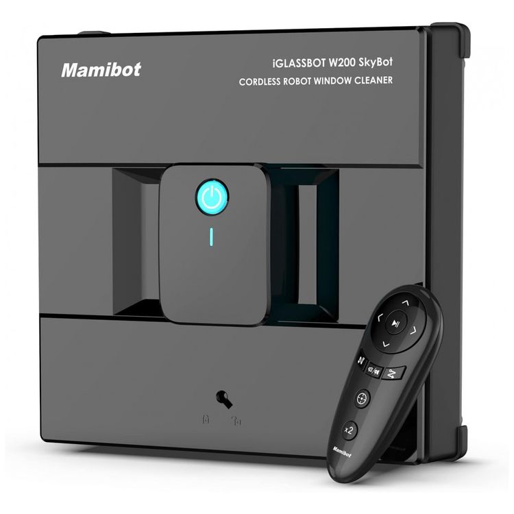 Robo-Limpa-Vidros-sem-Fio-com-Controle-Remoto-ate-90-Min-de-foto-0