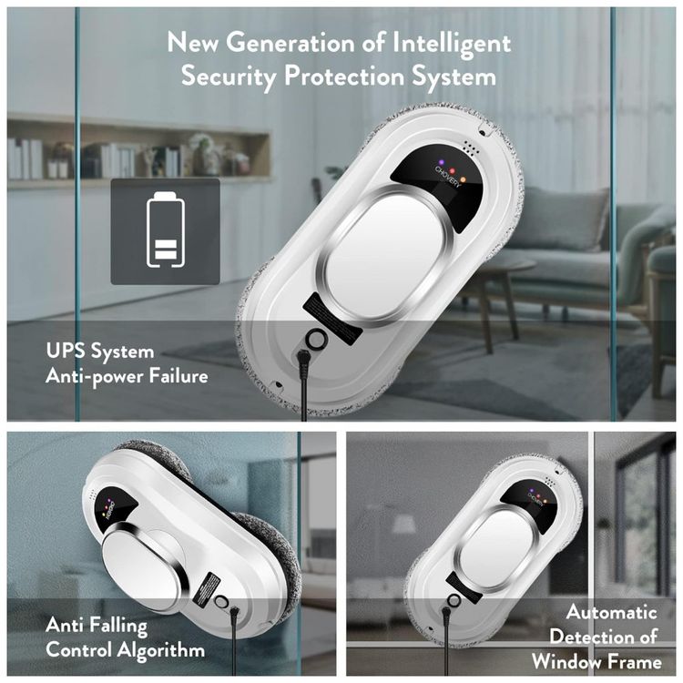 Robo-Limpa-Vidros-Inteligente-com-Succao-Forte-5600PA-e-foto-3