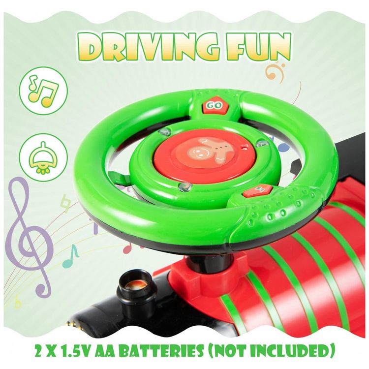 Trem-Eletrico-Infantil-a-Bateria-6V-com-Luzes-e-Sons-Apoios-foto-2
