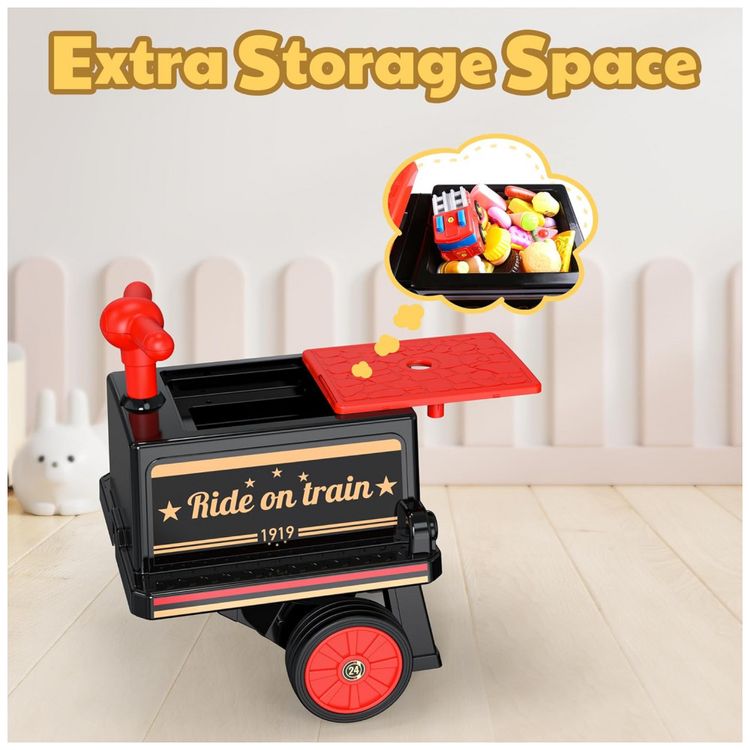 Trem-Eletrico-Infantil-a-Bateria-12V-com-Assento-Ajustavel-foto-3