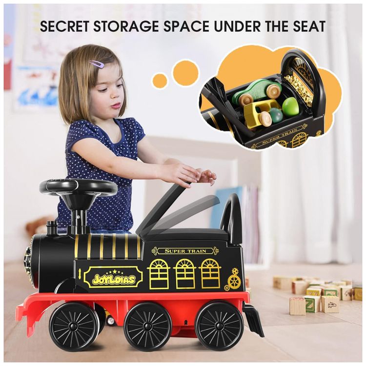 Trem-Eletrico-Infantil-a-Bateria-6V-sem-Trilhos-com-Luzes-foto-3