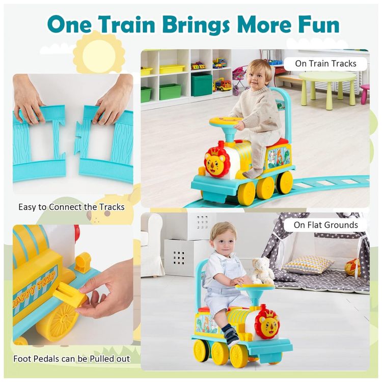 Trem-Eletrico-Infantil-a-Bateria-com-Trilhos-e-Luzes-foto-4