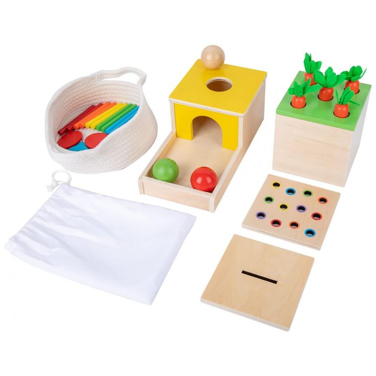 Brinquedo-Montessori-4-em-1-com-kit-de-Moedas-Jogo-de-foto-0