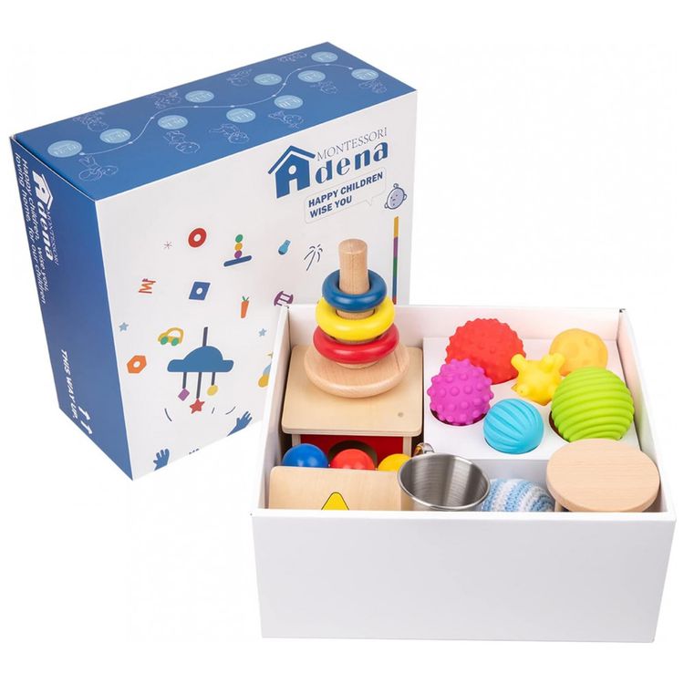 Kit-de-Brinquedos-Montessori-Sensoriais-para-Bebes-de-6-a-12-foto-2