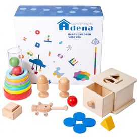 Kit-de-Brinquedos-Montessori-para-Bebes-de-9-a-15-Meses-foto-0