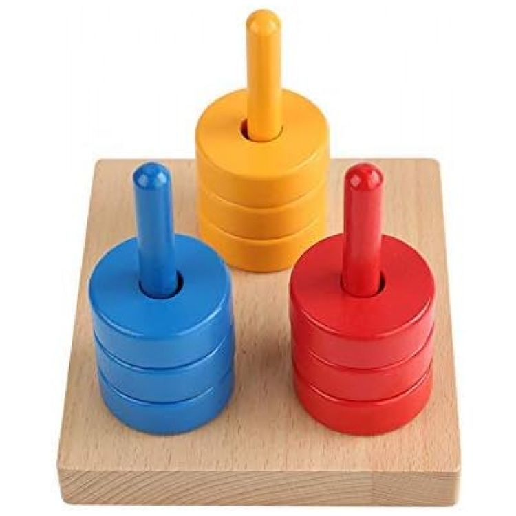 Brinquedo-Montessori-Discos-Coloridos-para-Criancas-0-a-3-foto-4