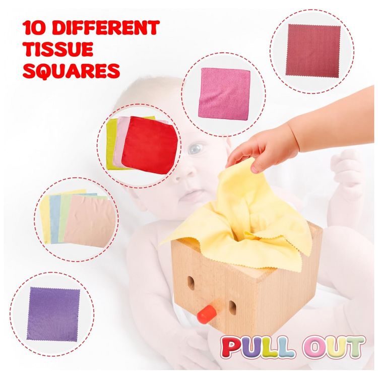 Brinquedo-Montessori-Caixa-Sensorial-com-Tecido-para-Bebes-d-foto-2