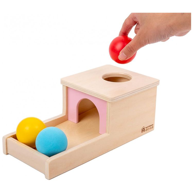 Caixa-de-Permanencia-Montessori-com-3-Bolas-para-Bebes-de-6-foto-1