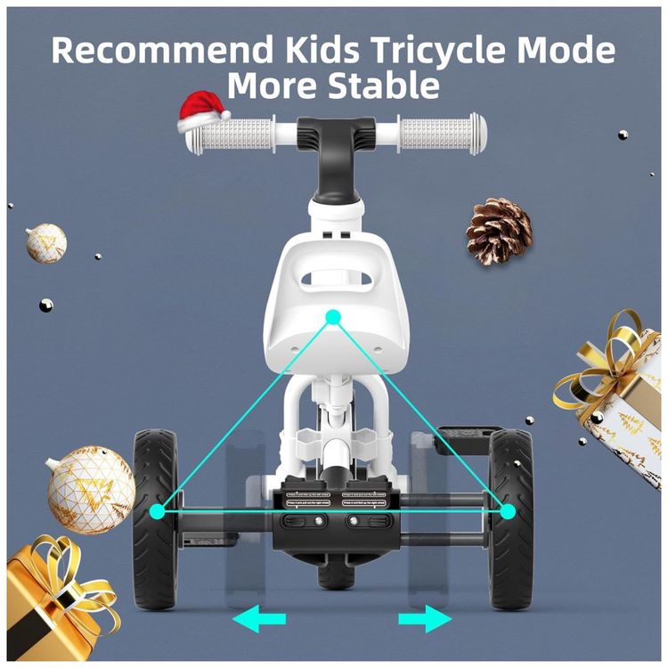Triciclo-Infantil-5-em-1-com-Altura-de-Assento-Ajustavel-e-foto-2