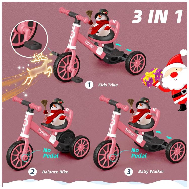 Triciclo-Infantil-5-em-1-com-Altura-de-Assento-Ajustavel-e-foto-1