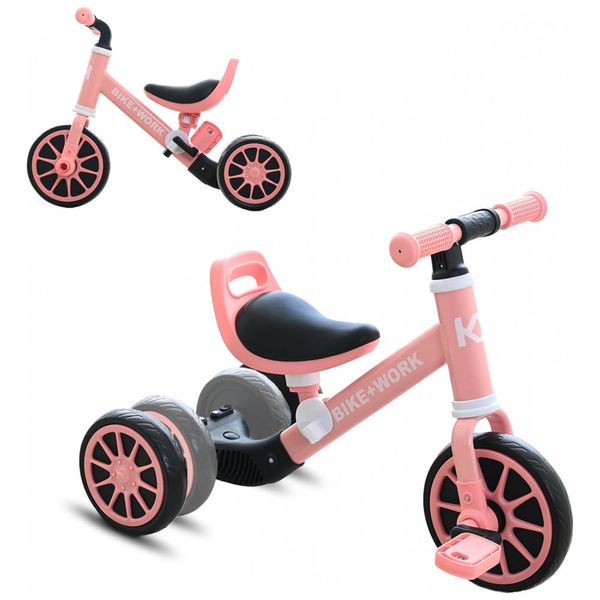 Triciclo-Infantil-4-em-1-com-Pedal-Removivel-para-Criancas-foto-0