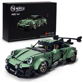 Kit-de-Construcao-Carro-esportivo-MOC-Pr966-com-2435-Pecas-foto-0