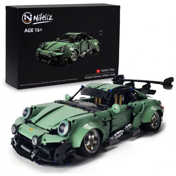 Kit-de-Construcao-Carro-esportivo-MOC-Pr966-com-2435-Pecas-foto-0
