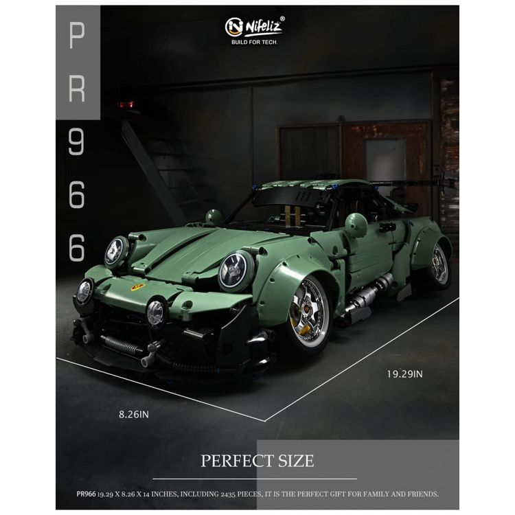 Kit-de-Construcao-Carro-esportivo-MOC-Pr966-com-2435-Pecas-foto-1