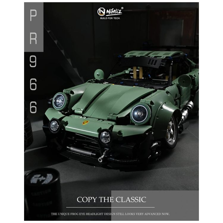 Kit-de-Construcao-Carro-esportivo-MOC-Pr966-com-2435-Pecas-foto-2