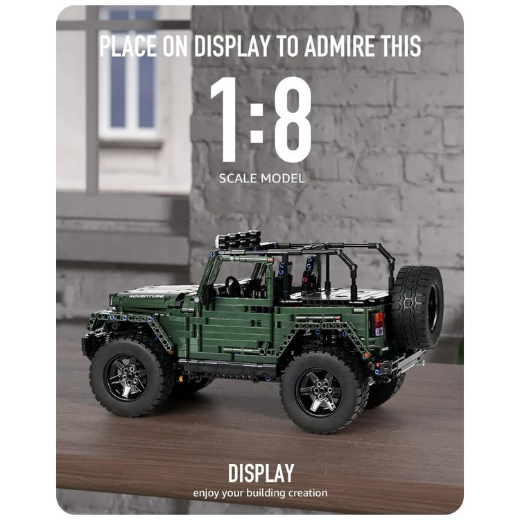 Kit-de-Construcao-Carro-Off-Road-Pickup-Wrange-com-2096-foto-2