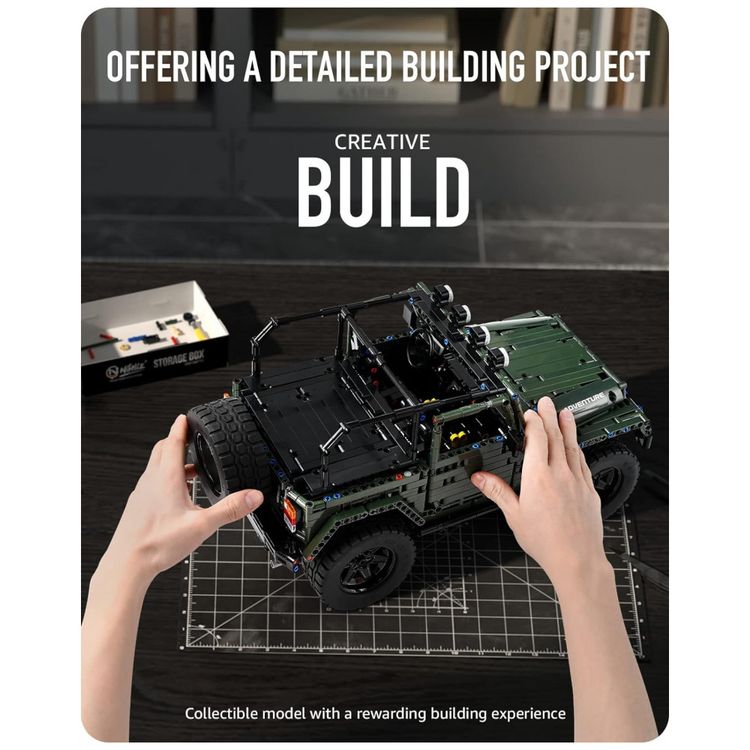 Kit-de-Construcao-Carro-Off-Road-Pickup-Wrange-com-2096-foto-3