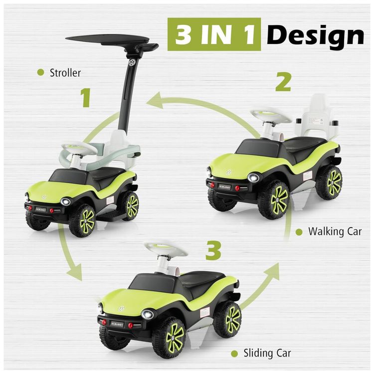 Carrinho-de-Passeio-Infantil-3-em-1-com-Alca-Ajustavel-e-foto-2