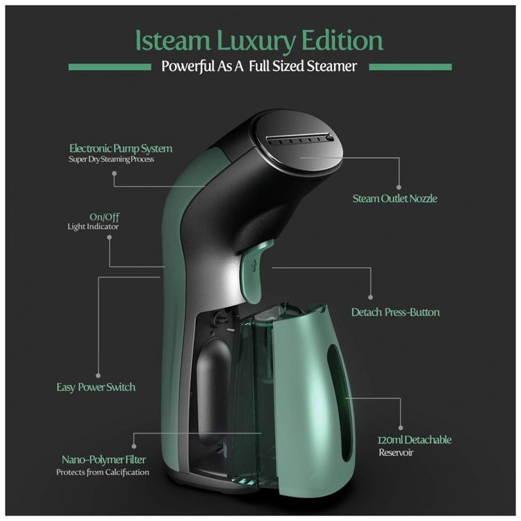 ISteam-MS208-Vaporizador-de-Roupas-Profissional-Aquecimento-foto-3