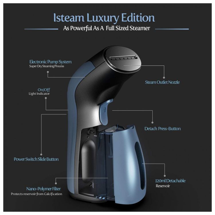 Isteam-MS08-Vaporizador-de-Roupas-Profissional-Aquecimento-foto-5