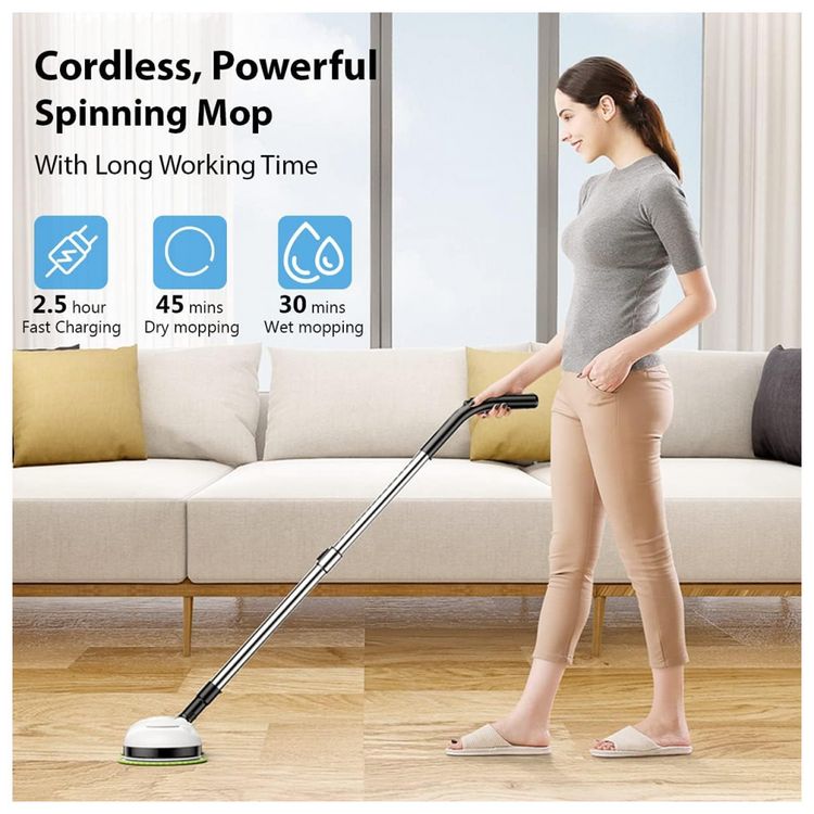 Esfregao-Mop-Eletrico-sem-Fio-a-Bateria-com-4-Acessorios-foto-2