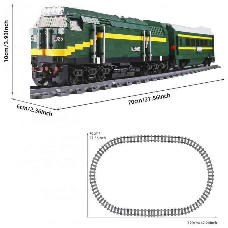 Mould-King-12007-Conjunto-de-Trem-Trenzinho-Eletrico-2.348-foto-4