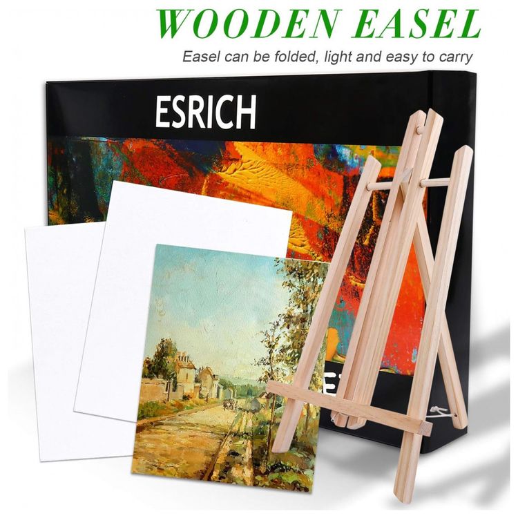 ESRICH-Kit-de-Pintura-Conjunto-Artistico-com-60-Pecas-foto-3