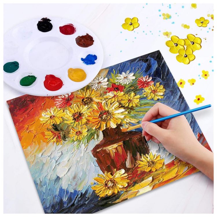 ESRICH-Kit-de-Pintura-Conjunto-Artistico-com-60-Pecas-foto-4
