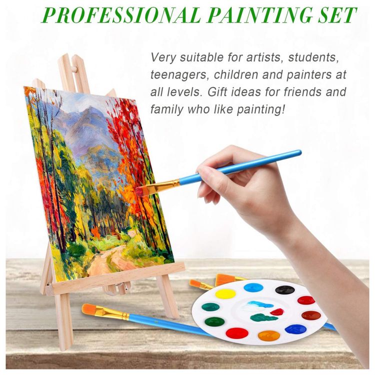 ESRICH-Kit-de-Pintura-Conjunto-Artistico-com-60-Pecas-foto-5