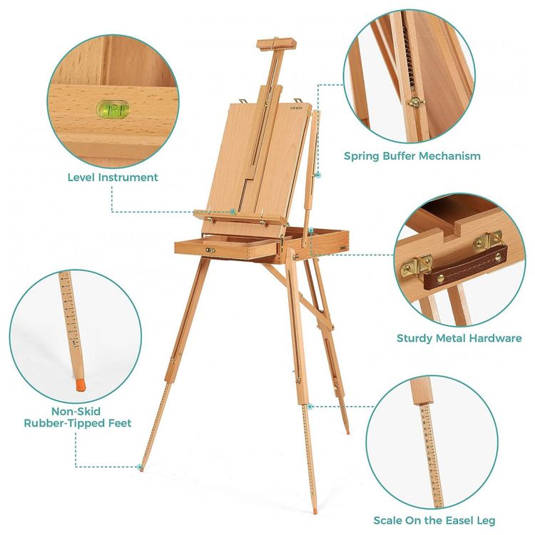 Kit-de-Pintura-Conjunto-Artistico-com-60-Pecas-Inclui-23-foto-5