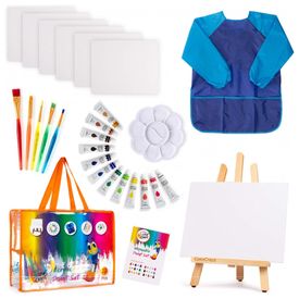 Kit-de-Pintura-Conjunto-Artistico-com-27-Pecas-Inclui-12-foto-0