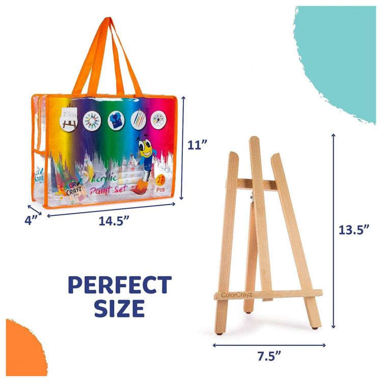 Kit-de-Pintura-Conjunto-Artistico-com-27-Pecas-Inclui-12-foto-3