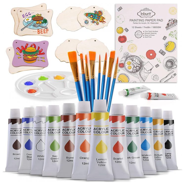 Inburit-IB-28ART-Kit-de-Pintura-Conjunto-Artistico-com-28-foto-0