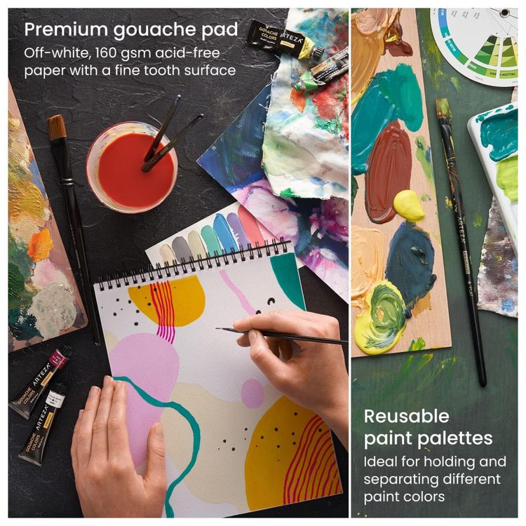 Arteza-ARTZ-3861-Kit-de-Pintura-Conjunto-Artistico-com-94-foto-5
