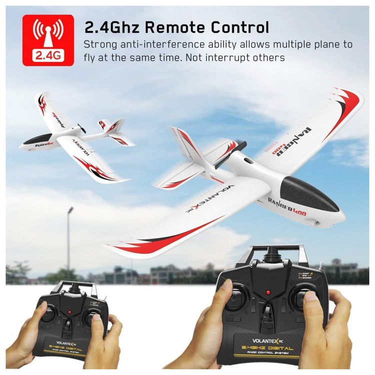 Aviao-de-Controle-Remoto-2.4G-Design-4CH-Idade-Recomendada-foto-2