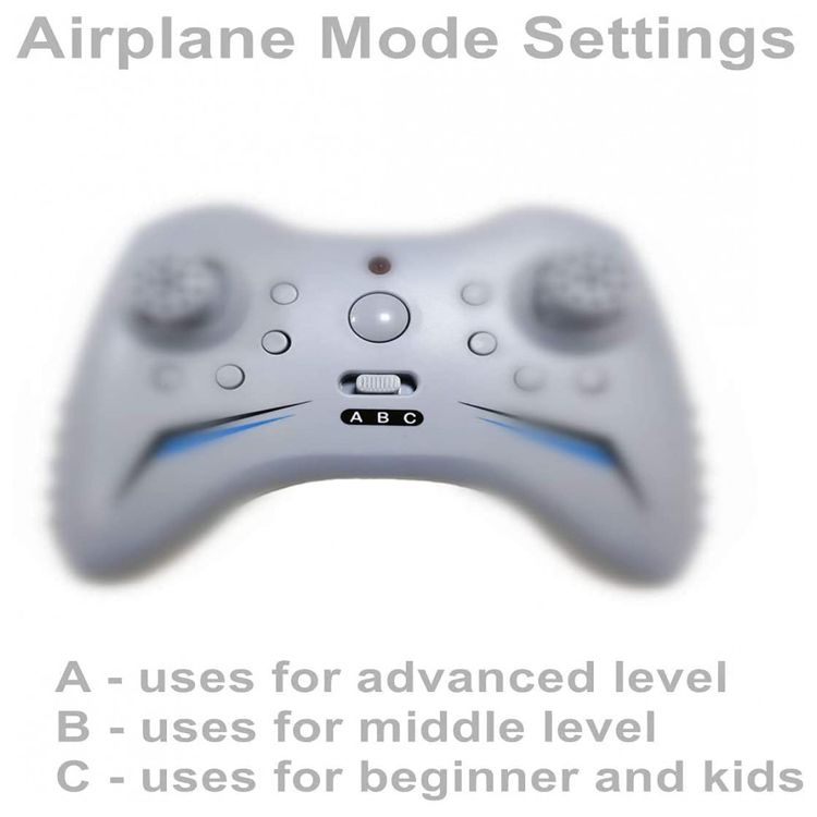 Landbow-Aviao-de-Controle-Remoto-2.4G-Design-4CH-Preto-foto-5