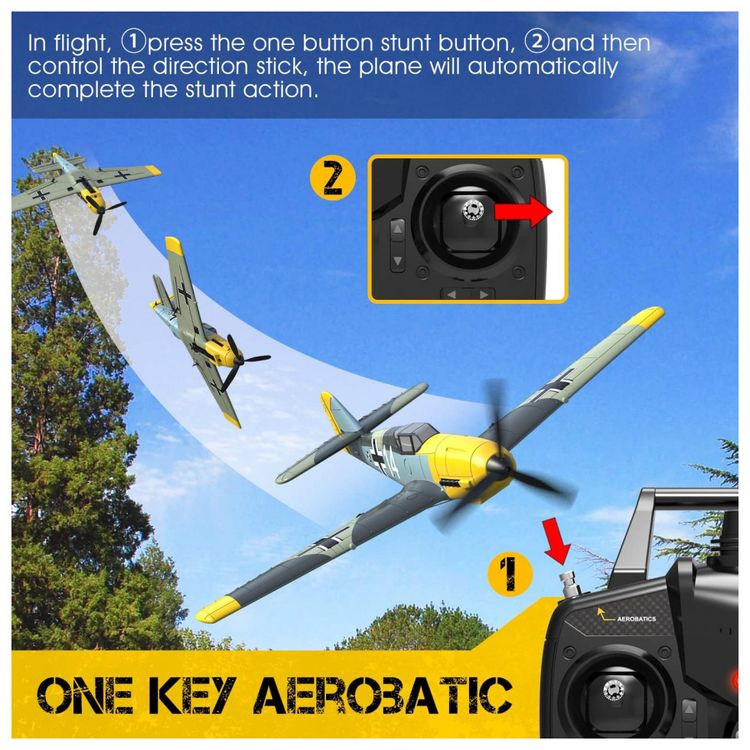 VOLANTEXRC-761-5-RTF-Aviao-de-Controle-Remoto-2.4G-Design-foto-2
