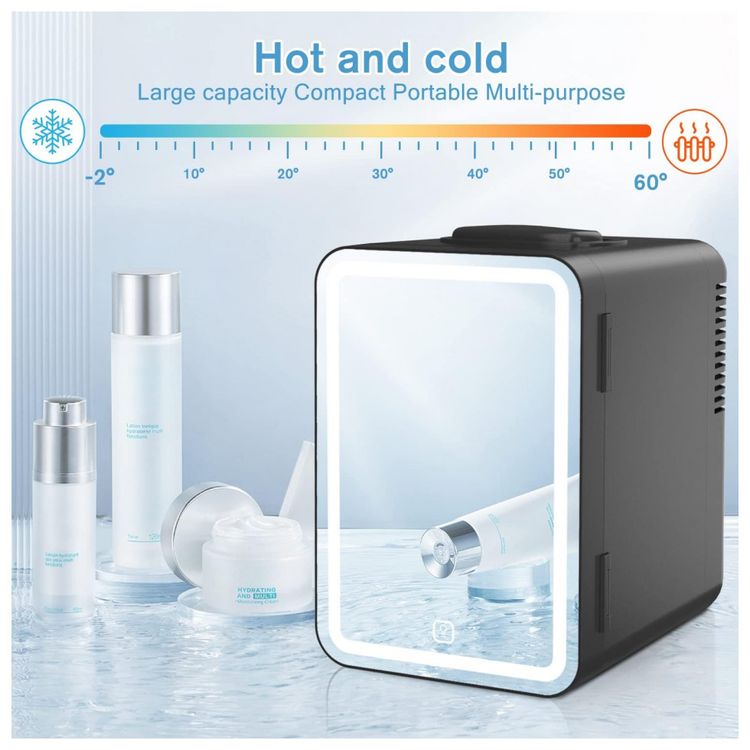 COOSEON-Mini-Geladeira-para-Skincare-6-Litros-com-Espelho-foto-3