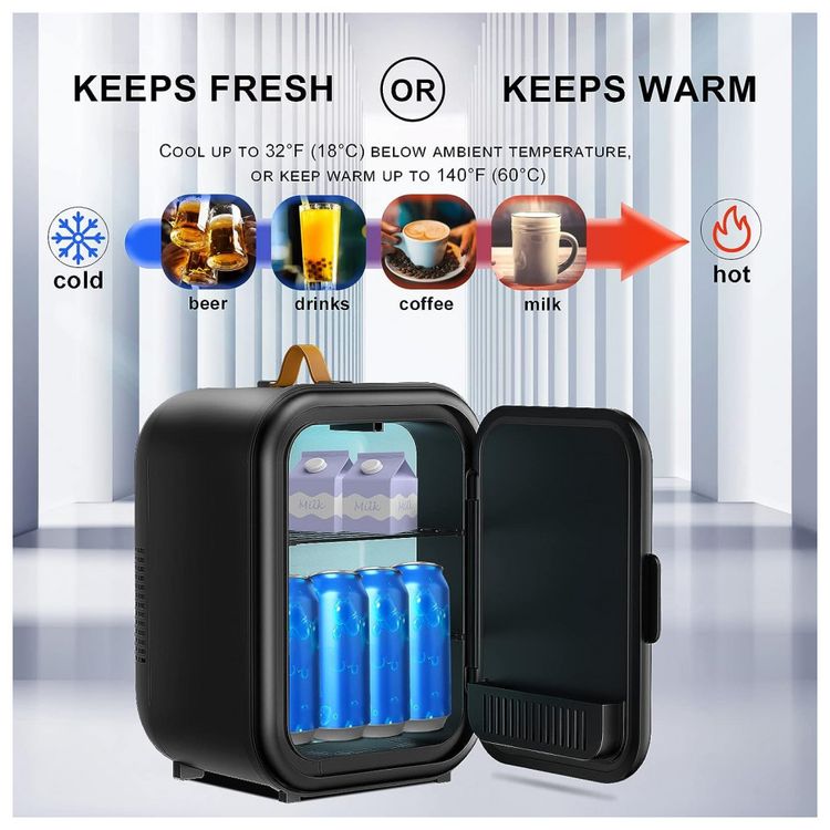 COOSEON-Mini-Geladeira-para-Skincare-7-Litros-com-Espelho-foto-1
