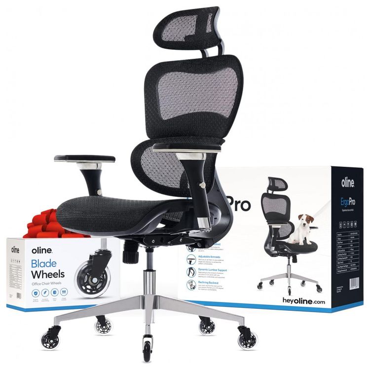 Oline-ErgoPro-Cadeira-de-Escritorio-Ergonomica-Giratoria-e-foto-0