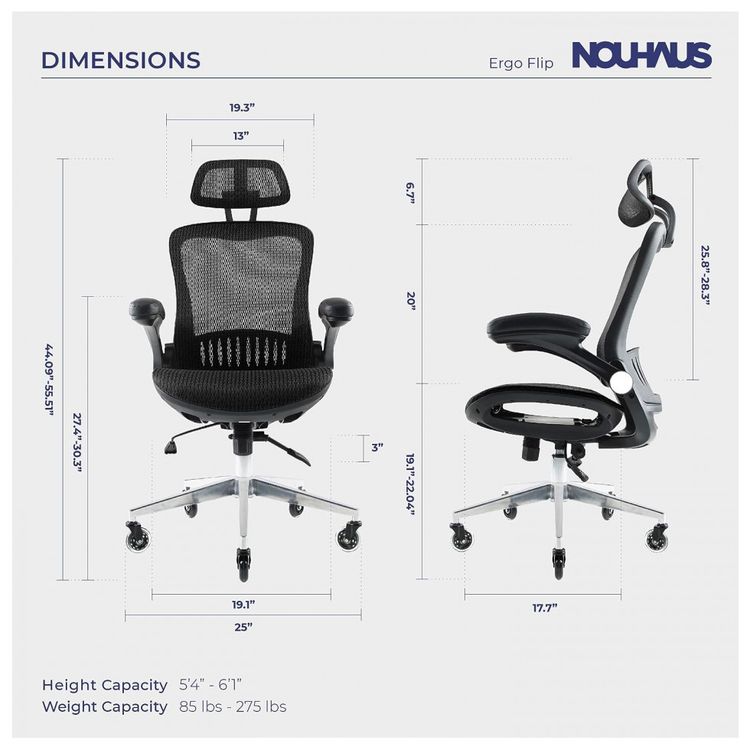 Cadeira-de-Escritorio-Ergonomica-Giratoria-e-Ajustavel-foto-4