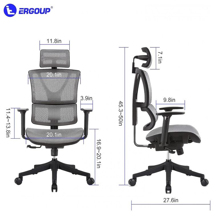 ERGOUP-DV-10-Cadeira-de-Escritorio-Ergonomica-Giratoria-e-foto-1