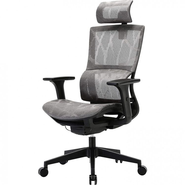 Cadeira-de-Escritorio-Ergonomica-Giratoria-e-Ajustavel-com-foto-0