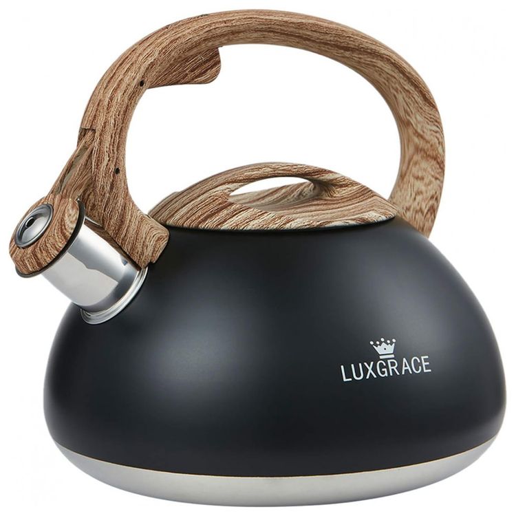 LUXGRACE-Chaleira-de-Cha-2.2L-com-Apito-Aco-Inoxidavel-foto-0