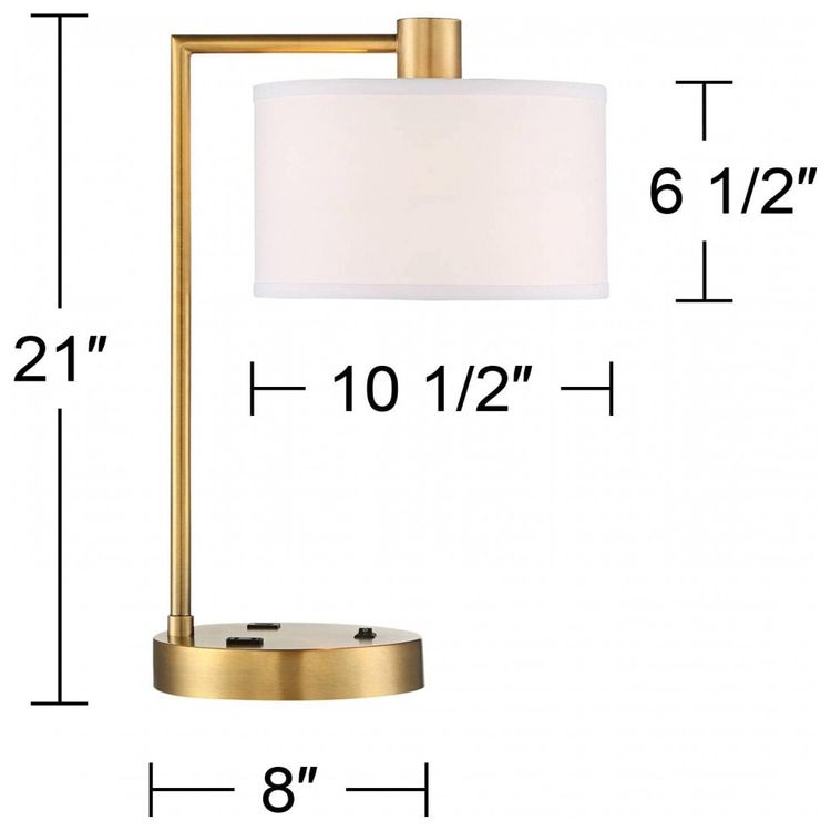 360-Lighting-Luminaria-de-Mesa-Contemporanea-em-Metal-foto-3