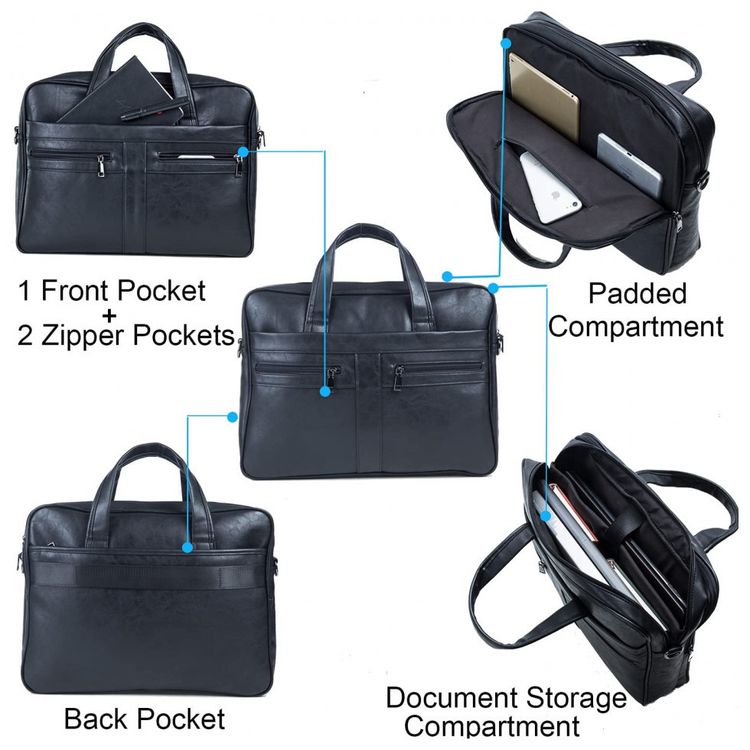 Bolsa-Maleta-de-Couro-Sintetico-Masculina-para-Laptop-foto-2