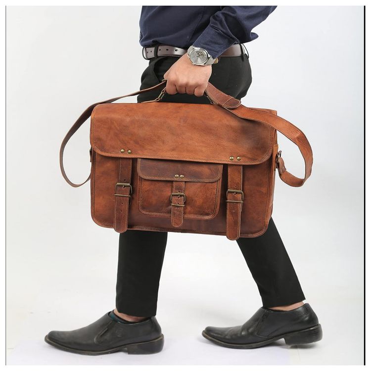 The-Vintage-Stuff-Bolsa-Maleta-de-Couro-Masculina-para-foto-4