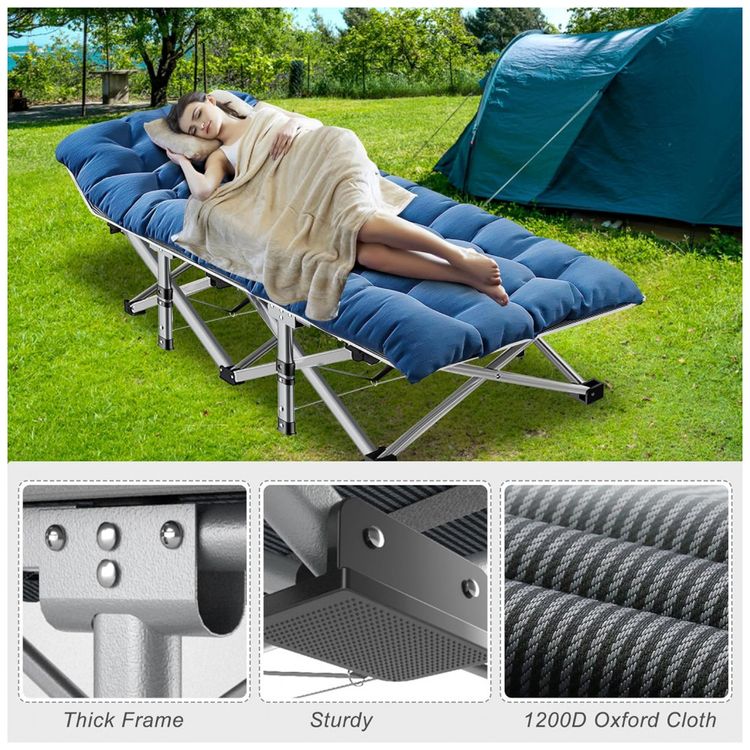 Cama-Dobravel-Portatil-para-Acampamento-com-Acolchoado-foto-3